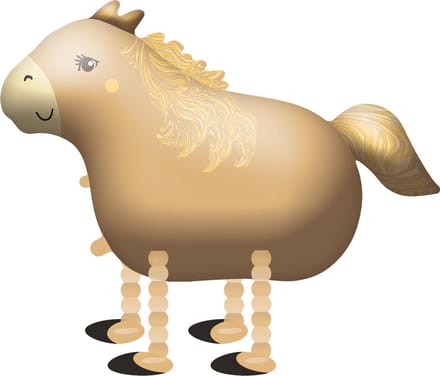 Amscan Folieballon Walking Horse Junior 54 X 96 Cm Bruin