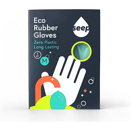 Seep Composteerbare Fair Trade, FSC Rubber Handschoenen Medium
