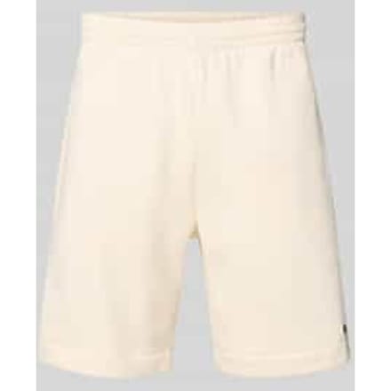 Regular fit sweatshort van katoenmix