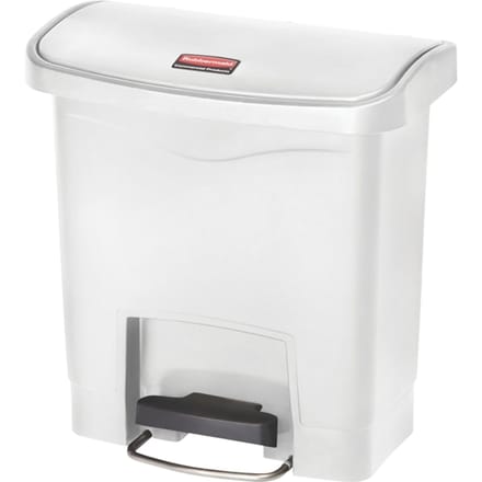 Pedaalemmer Rubbermaid Slim Jim Step-On 15liter wit