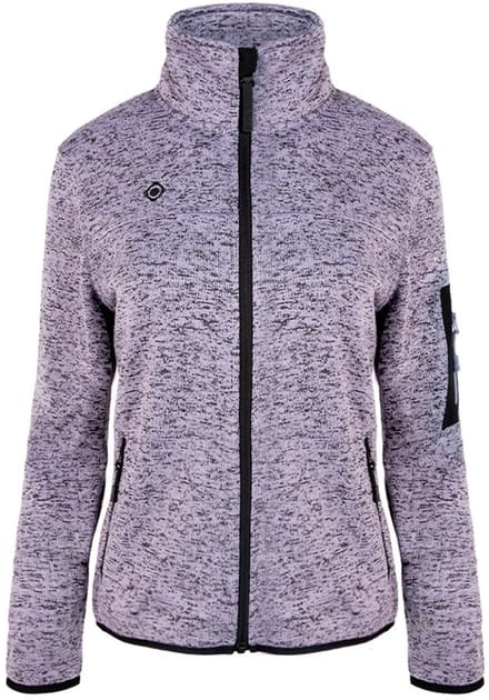 Izas Novi Fleece Met Volledige Rits Paars S Vrouw