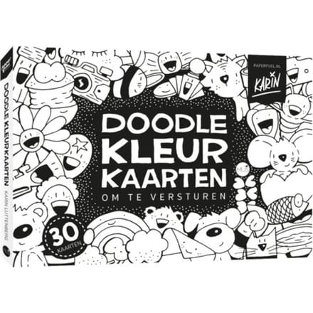 Paperfuel Doodlekleurkaarten Om Te Versturen - Karin Luttenberg