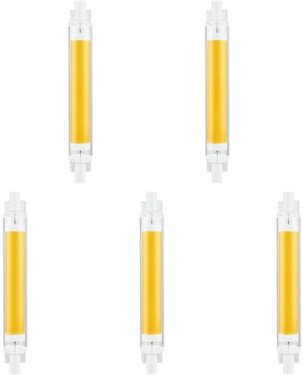 SPL R7s LED Lamp 9W Dimbaar - Neutraal Wit - 1055lm - LED T16 Buislamp - 5 Stuks