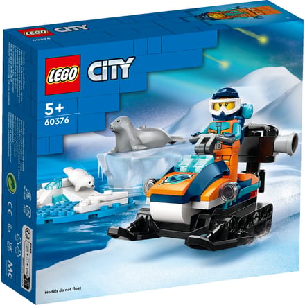 LEGO 60376 City Sneeuwscooter voor poolonderzoek Speelgoed voor 5+ Jaar Jongens en Meisjes