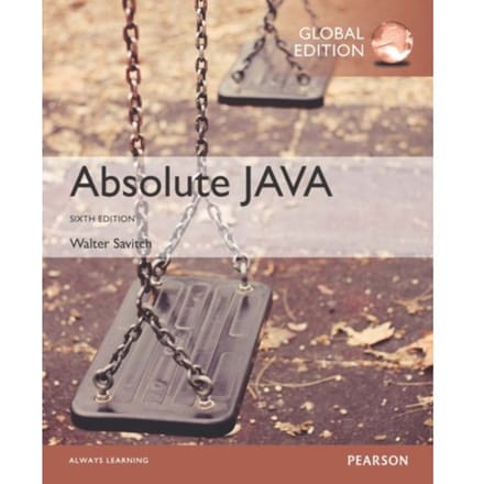 Absolute Java, Global Edition - Savitch, Walter