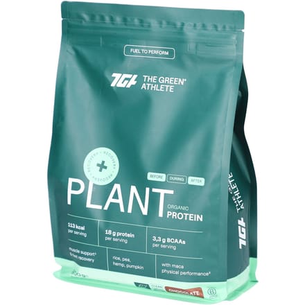 The Green Athlete Plant Protein Chocolate BIO 900 Poeder