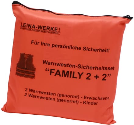 Veiligheidshessenset 'Familie 2+2', oranje