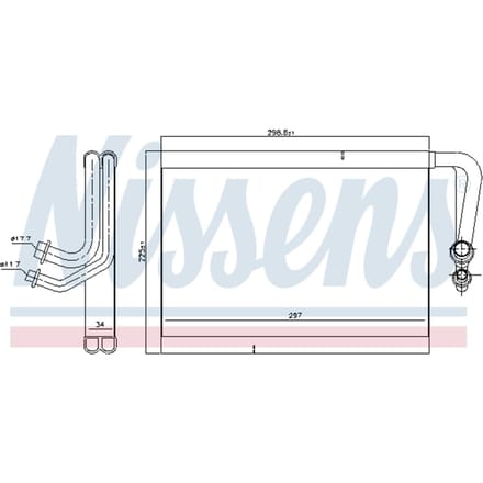 Verdamper, airconditioning NISSENS 92337