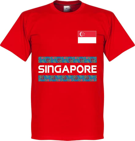 Singapore Team T-Shirt - Rood - L