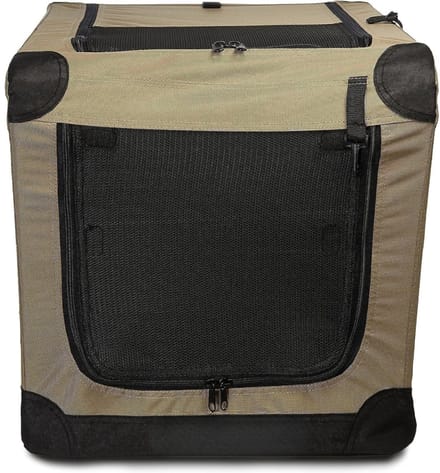 Famanu - Zachte opvouwbare hondenbench, 66 cm