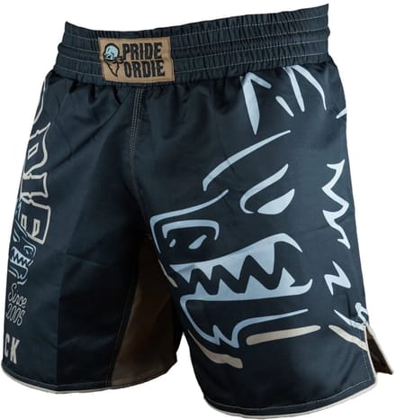 PRiDEorDiE Fight Short Leading the Pack Zwart - S