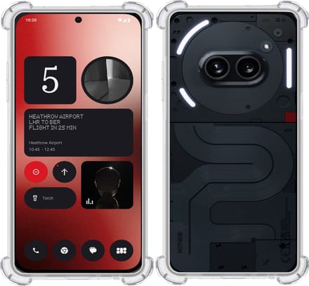 Hoesje geschikt voor Nothing Phone 2a / 2a Plus – Extreme Shock Case – Case Transparant