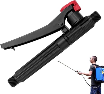 Spuitbus Handvat - Trigger Greep - Comfortabel Spuiten - Ergonomisch Ontwerp - 21.4 cm Lengte - Zwart