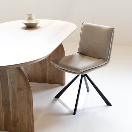 Eetkamerstoel Odense Beige Basel - Giga Living
