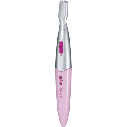 Braun SilkFinish FG1100 scheerapparaat, aantal vermogensstanden, 1 AAA-batterij, roze
