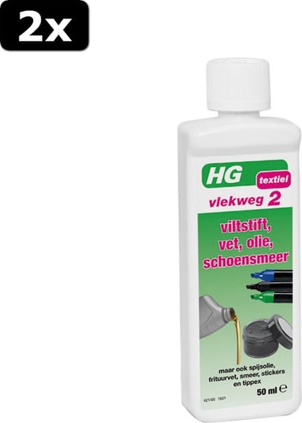 2x HG Vlekweg Nr 2 50ml