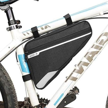Fietstas - Frame tas - Fietsen opbergen - Spatwaterdicht - 31 x 5 x 20 cm - Zwart