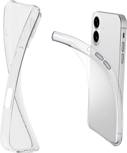 Cellularline FINECIPH17T mobiele telefoon behuizingen Hoes Transparant