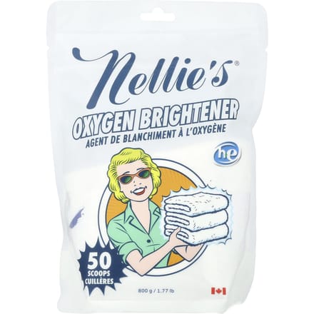 Nellie'S, Zuurstofbleekmiddel, 50 Schepjes, 800G (1,77 pond) gray