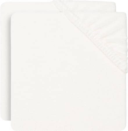 Jollein Aankleedkussenhoes Badstof 50x70cm Ivory (2pack)
