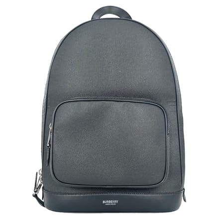 Burberry Rocco rugzak in zwart generfd leer