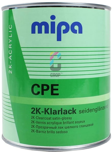 MIPA CPE 2K Blanke Lak Zijdeglans