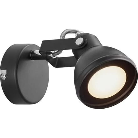 Nordlux Aslak 45721003 Wandlamp GU10 Zwart