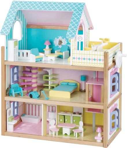 Mentari Poppenhuis Blauw