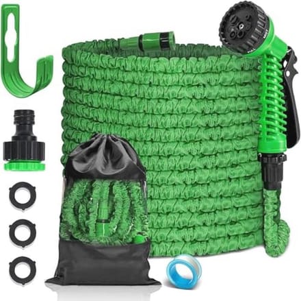 Uitbreidbare Tuinslang 75FT - Flexibele Waterslang met 7 Functies en 3-in-1 Kraanconnector