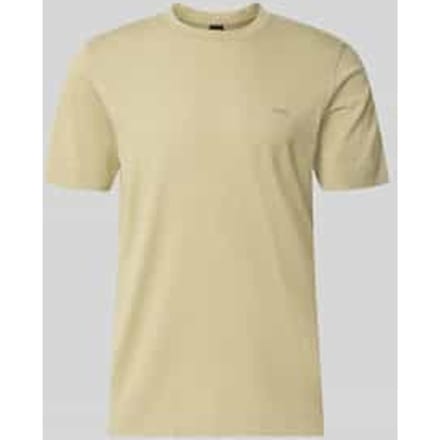 Regular fit t-shirt van puur katoen model 'Thompson'