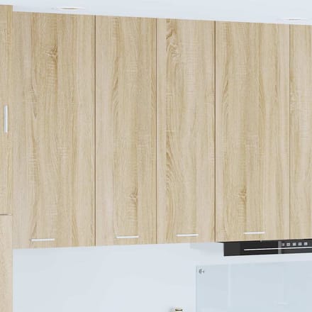 vidaXL - Hangkast - Sonoma - Eik - 60 - x - 31 - x - 100 - cm - Bewerkt - hout
