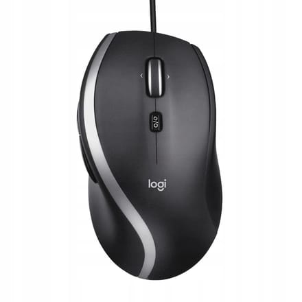 Logitech M500s Advanced Corded Muis - Muis - Optisch - 7 knoppen - Zwart