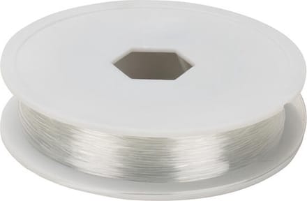 Nylondraad - 0,6 mm - 50 meter - 16 kg draagvermogen