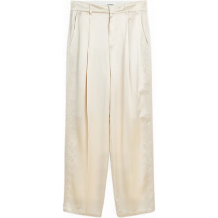 Soulland Ula Embroided Pants Off White Größe: S/M | Straight Jeans Outlet | Unisex | Weiß