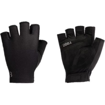 BBB Cycling AirSupport - Fietshandschoenen Zomer - 15 - 25 ° - Medium Padding - Ventilerende - Racefiets & MTB - Unisex Wielrenhandschoenen - Zwart