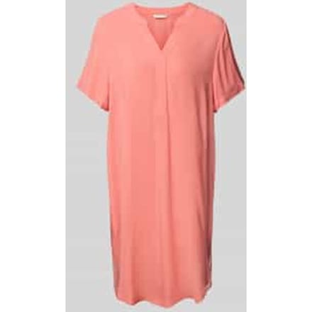 Oversized mini-jurk van pure viscose