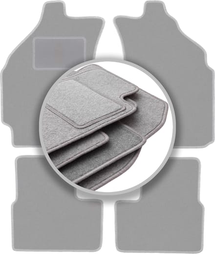 Grijze automatten voor: Daewoo Matiz hatchback (1997-2007)