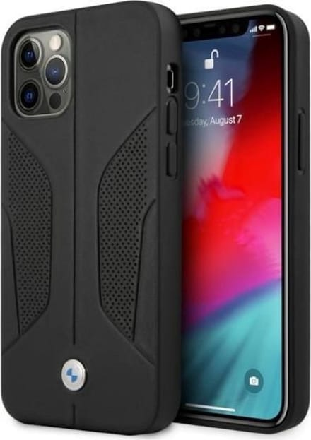 BMW IPhone 12/12 Pro Black logo Phone Case