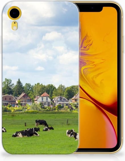 Apple iPhone Xr TPU Hoesje Koeien