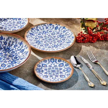 Rinart Dinerbord - Tiara - Porselein - 30 cm - set van 6