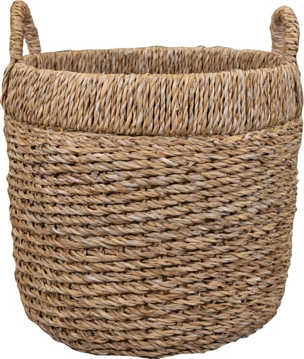 Ter Steege - Zeegras Mand - Beige - D22 x H20 cm - Opening 17,5 cm
