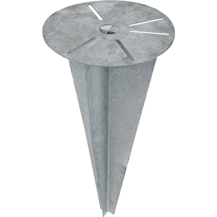 Grondanker Spike 21cm Basisbevestiging 50cm Diepte - 5818