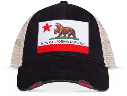 Fallout - New California Republic Trucker pet - Zwart/Beige