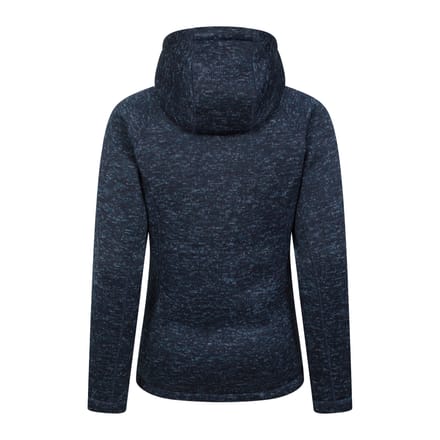 Mountain Warehouse Dames/Dames Nevis Bontgevoerde Full Zip Hoodie (Marine)