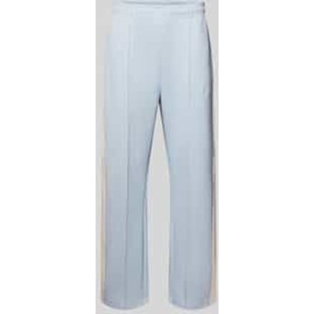 straight fit sweatpants met gestikt logo