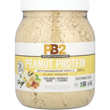 PB2 Foods, Performance, Protéine de Cacahuète, avec Vanille de Madagascar, 2 lb (907 g)