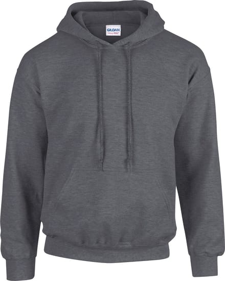Gildan Heavy Blend™ Adult Hooded Sweatshirt GI18500 - Dark Heather - M