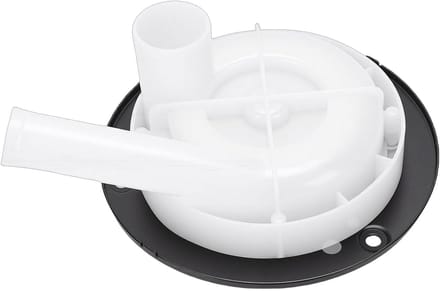 Wasmachine Afvoerpomp - Waterpomp Vervanging - Afvoer Problemen Oplossen - ABS Constructie - 1 Stuk - Zwart