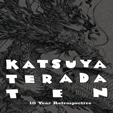 Illustratieboek Katsuya Terada 10 Ten (Japanse editie) black