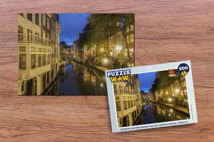 Puzzel Kanaal - Utrecht - Nederland - Legpuzzel - Puzzel 500 stukjes